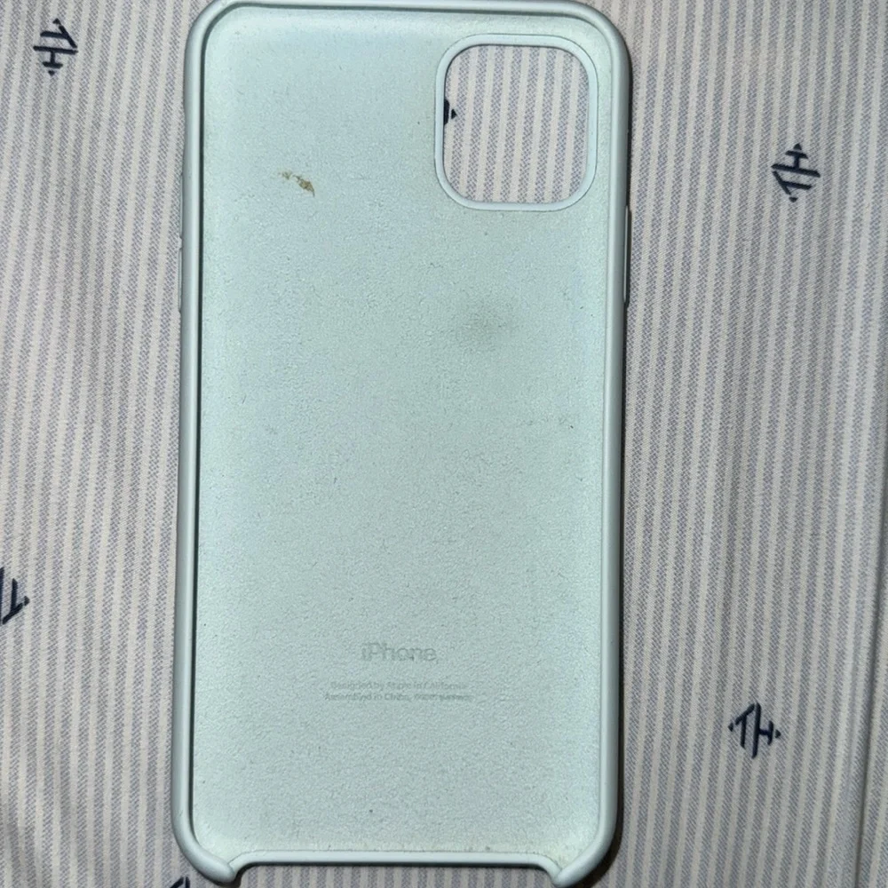 iPhone 11 Pro Max Silicone Case - Seafoam